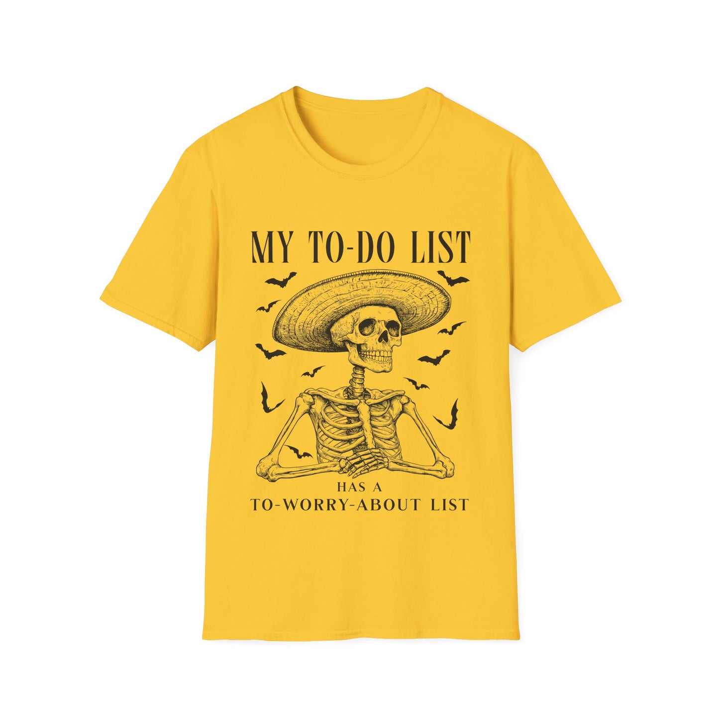 To Worry List T-shirt