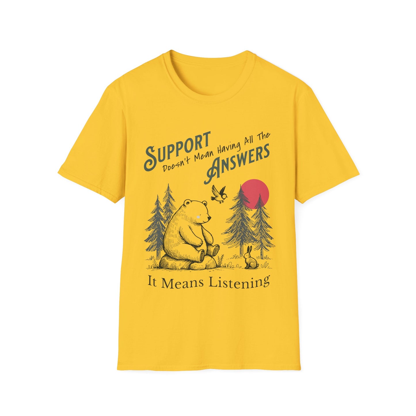 Support Means Listen T-shirt