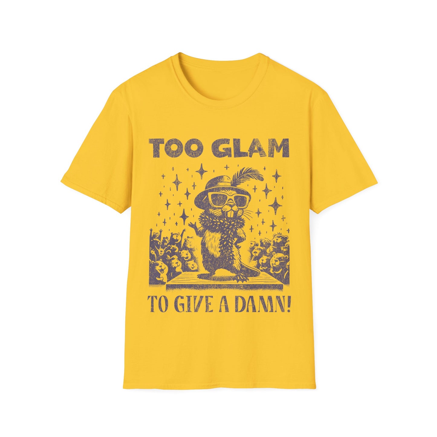 Too Glam Give A Damn T-shirt