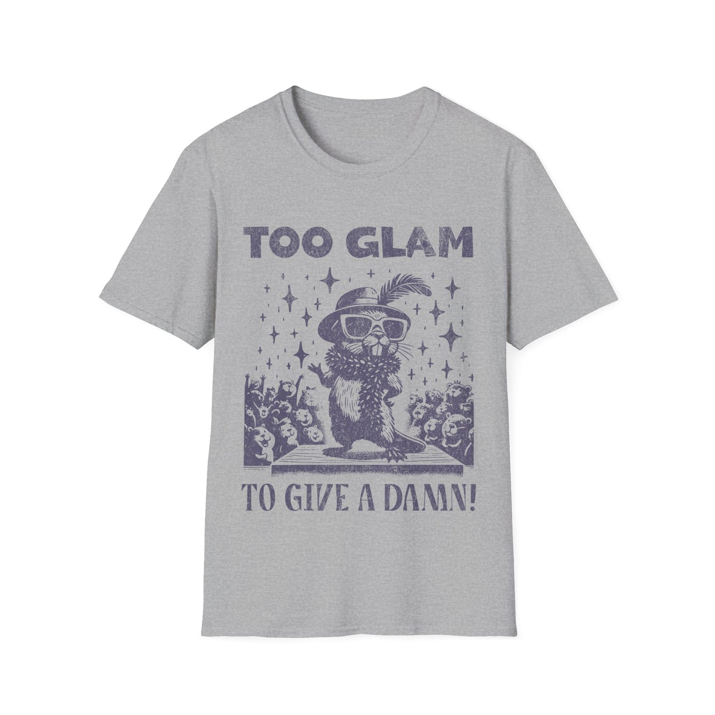 Too Glam Give A Damn T-shirt