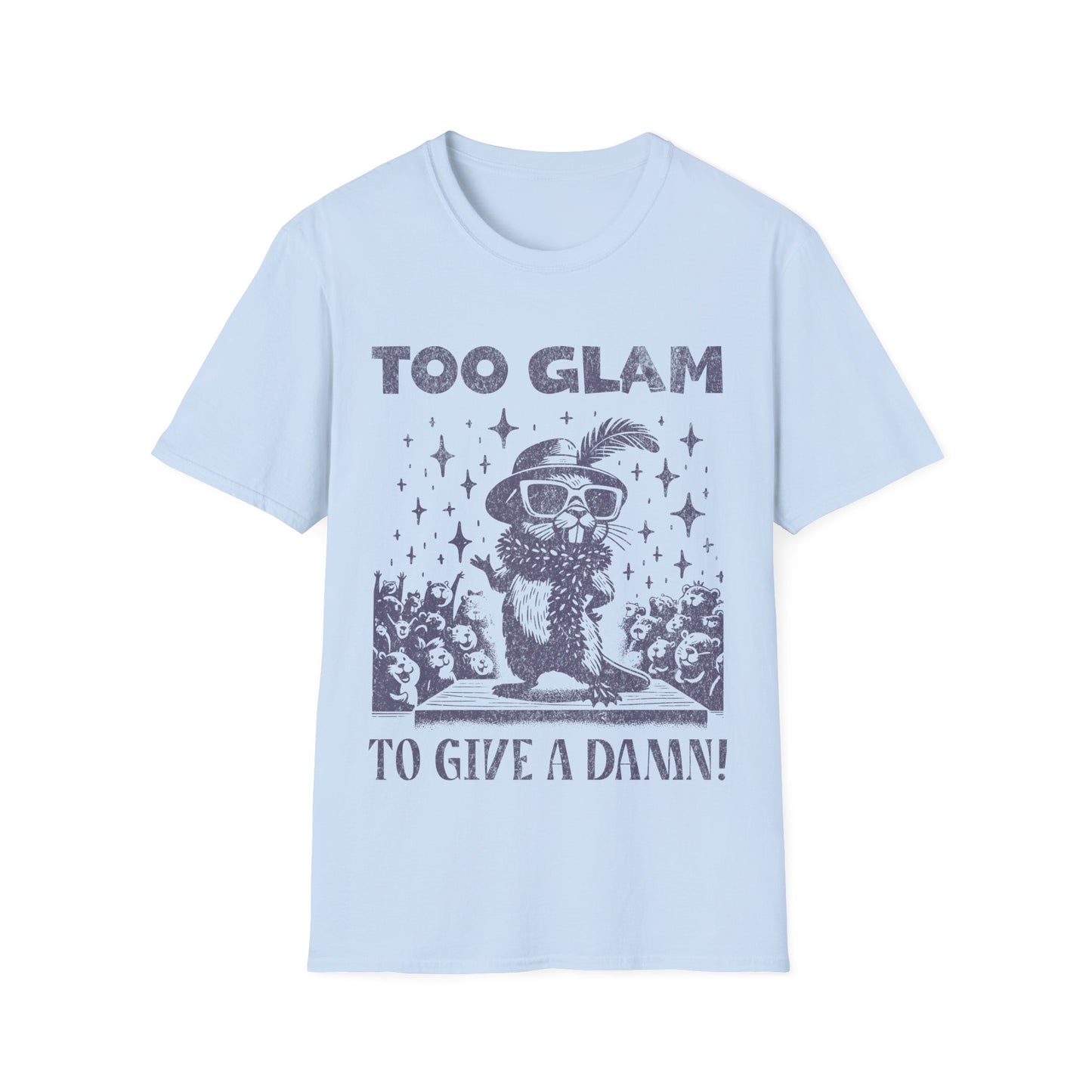 Too Glam Give A Damn T-shirt