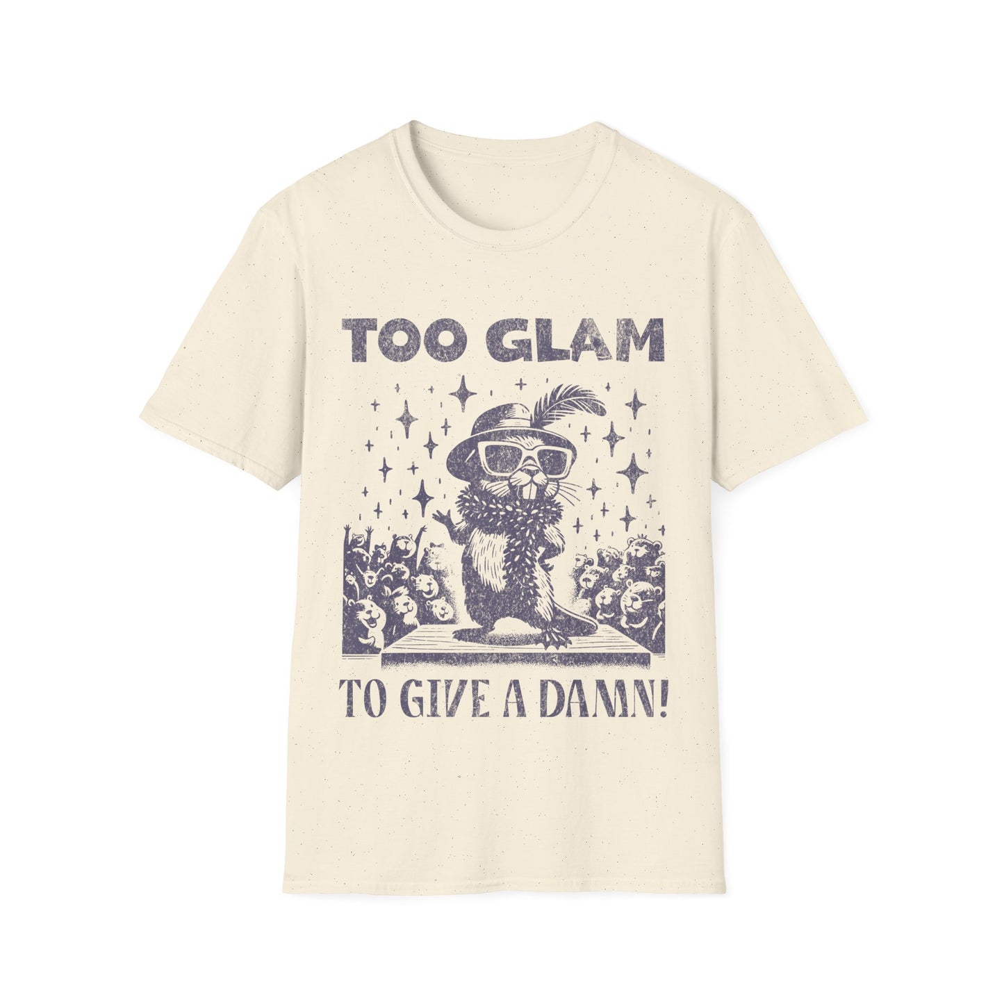 Too Glam Give A Damn T-shirt