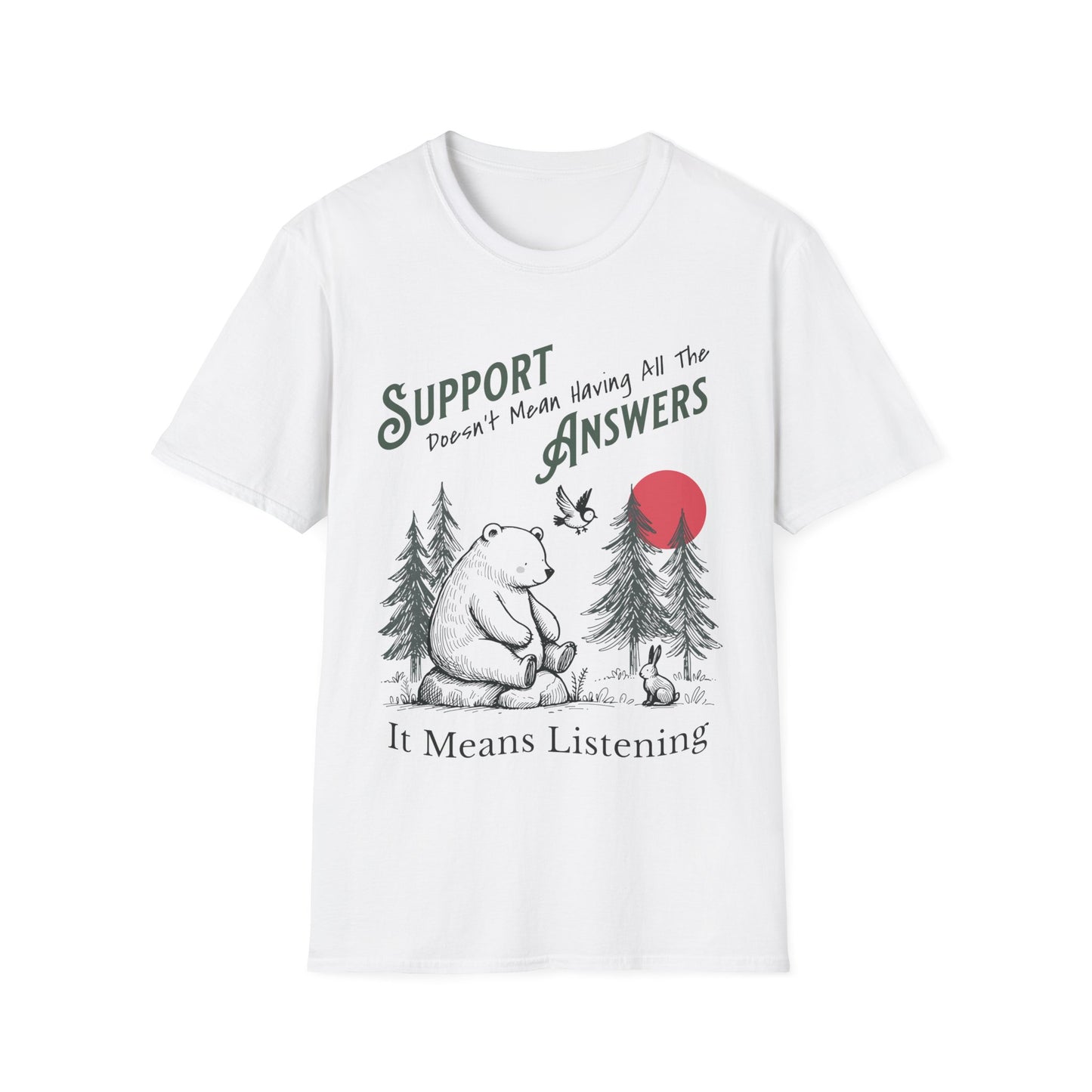 Support Means Listen T-shirt