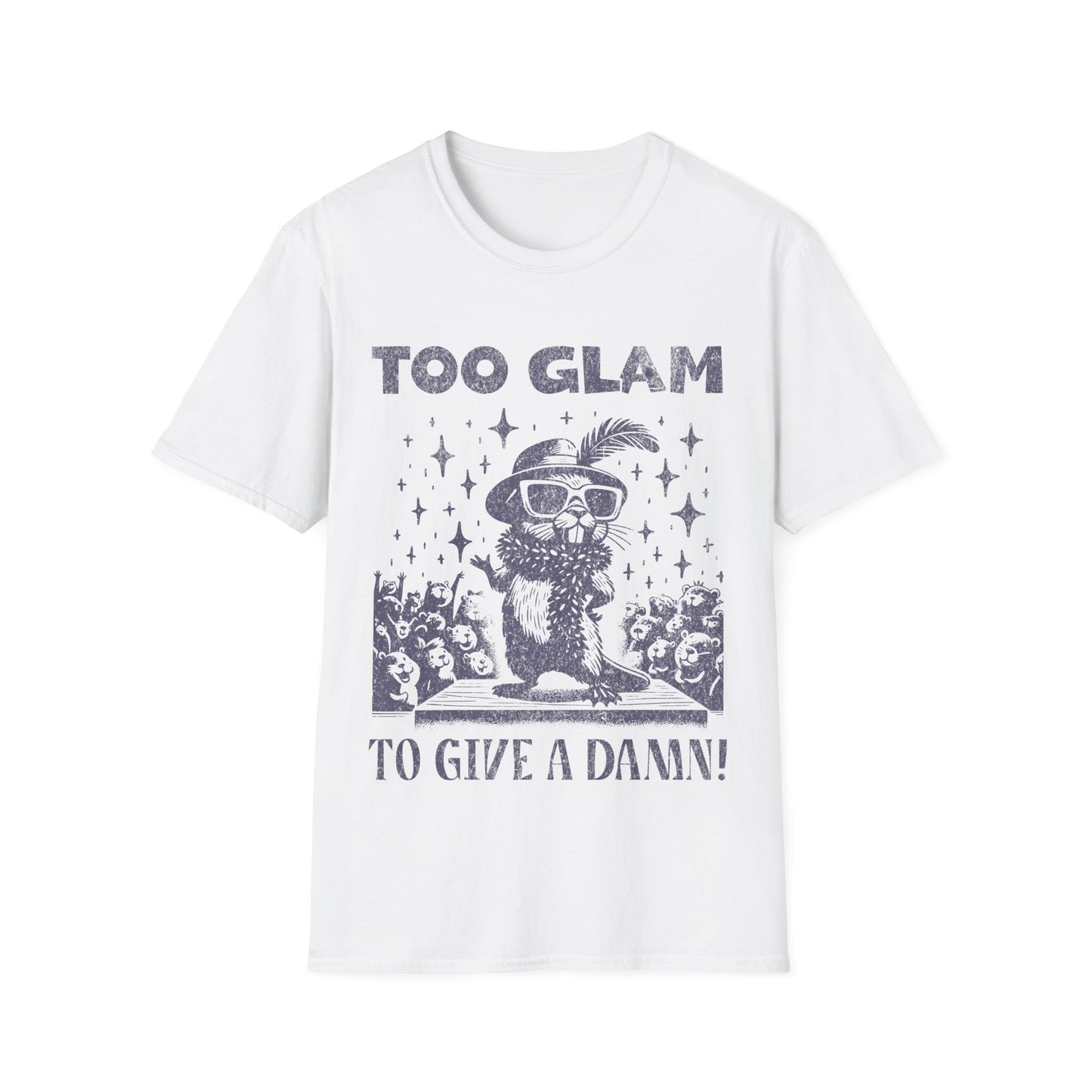 Too Glam Give A Damn T-shirt