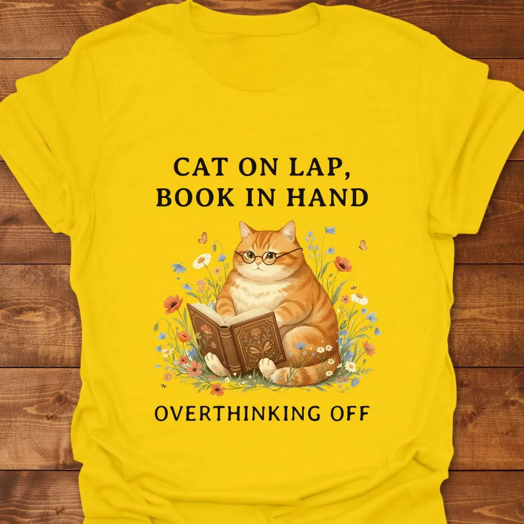 Cat on Lap T-shirt