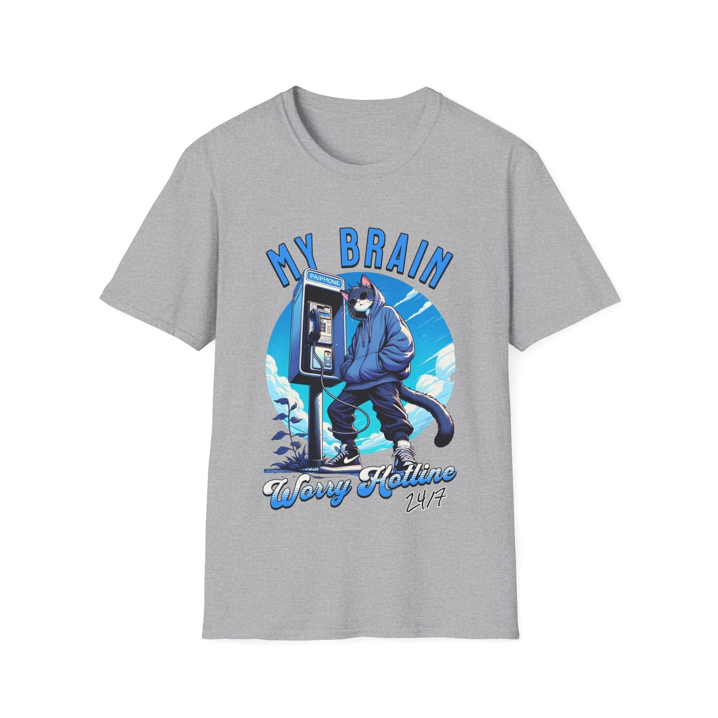 Brain Worry Hotline T-shirt