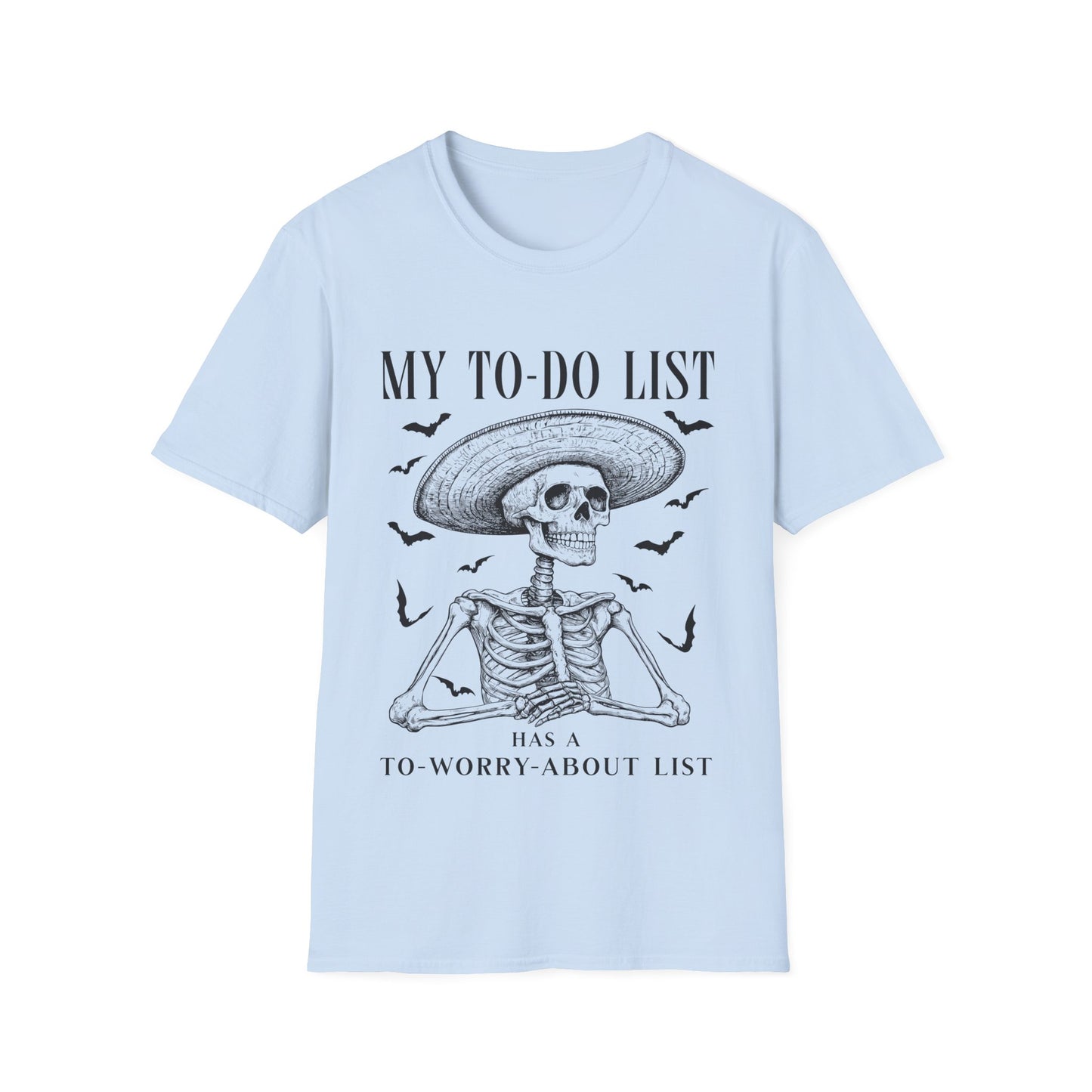 To Worry List T-shirt