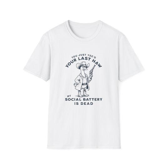 Social Battery T-shirt