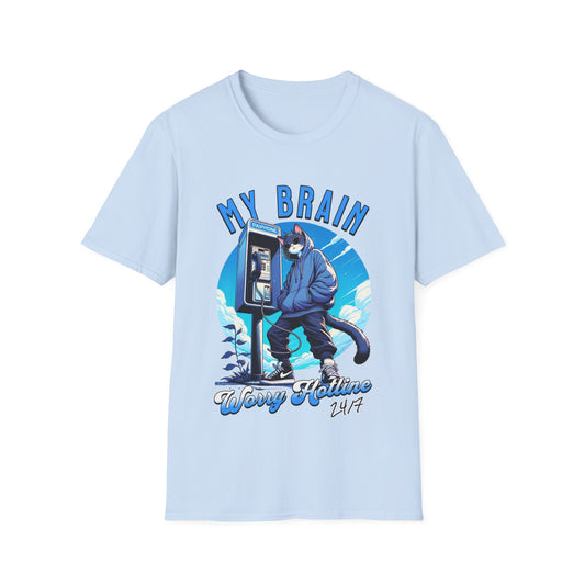 Brain Worry Hotline T-shirt