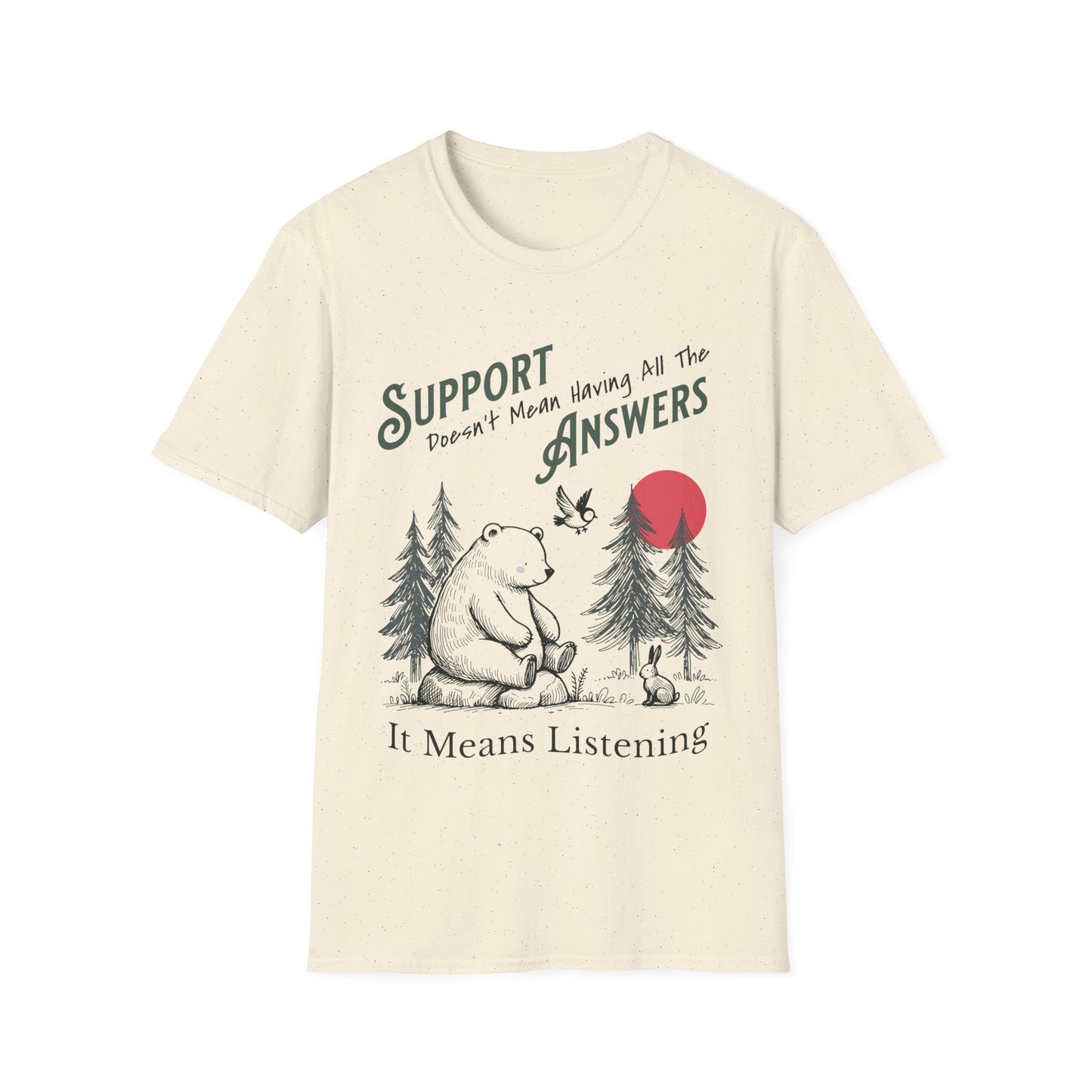 Support Means Listen T-shirt