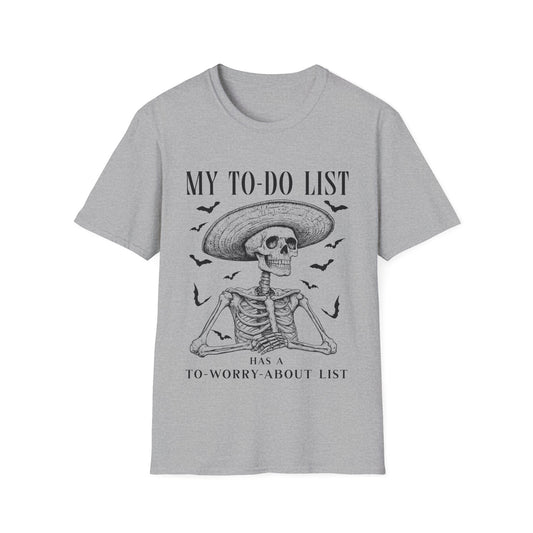To Worry List T-shirt