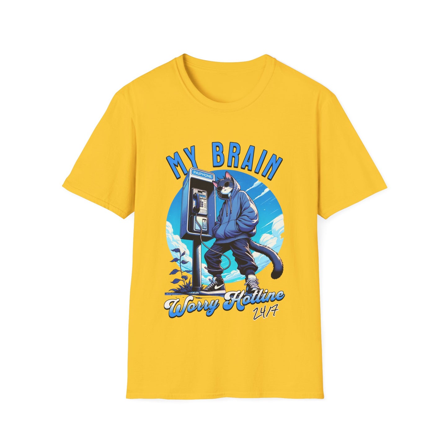 Brain Worry Hotline T-shirt