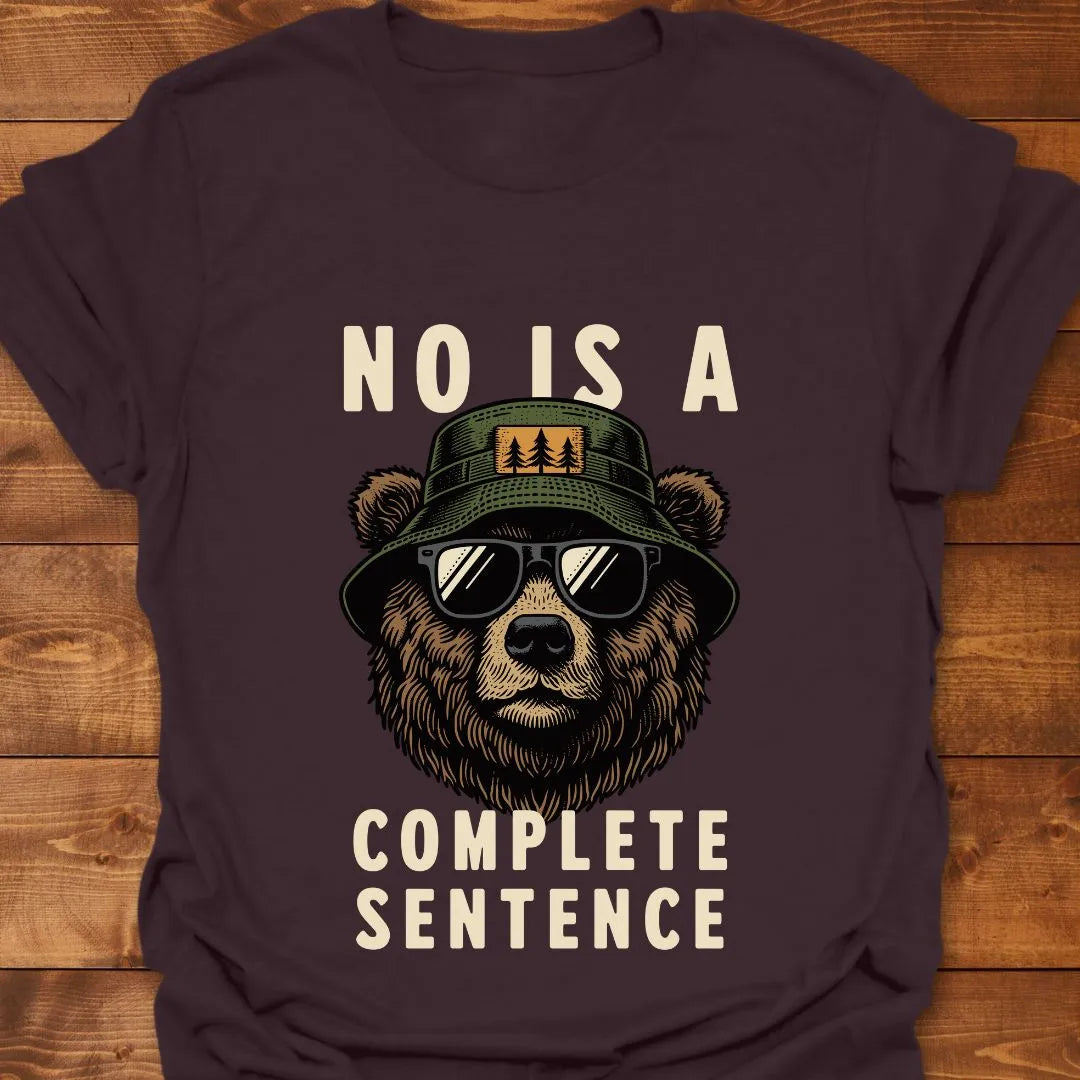 No is Complete T-shirt