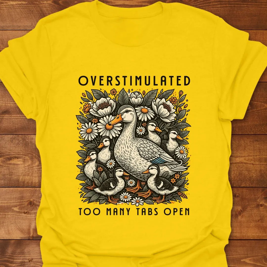 Many Tabs Open T-shirt