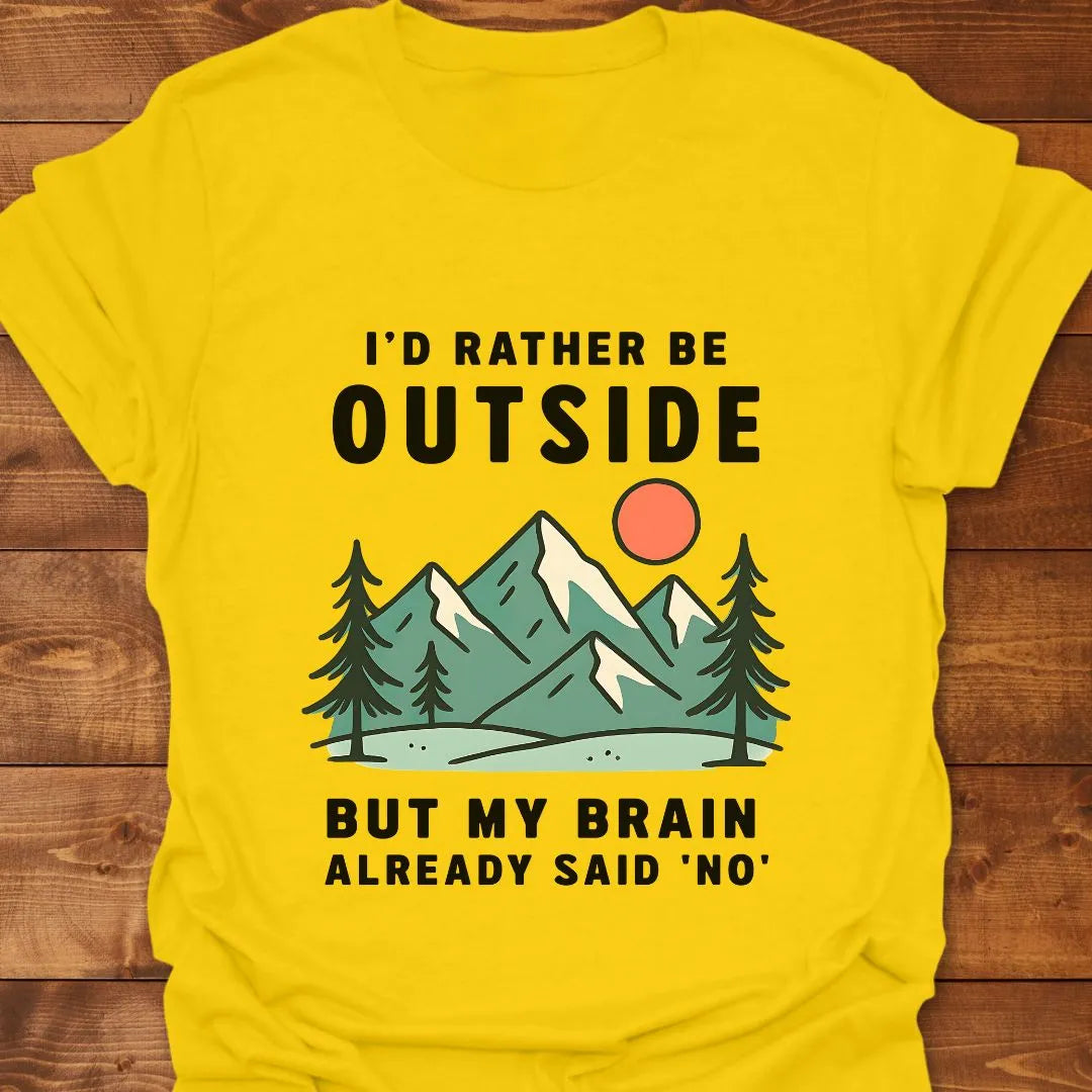 Brain Said No T-shirt