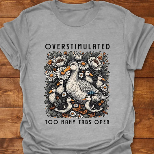 Many Tabs Open T-shirt