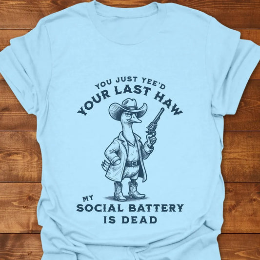 Social Battery T-shirt
