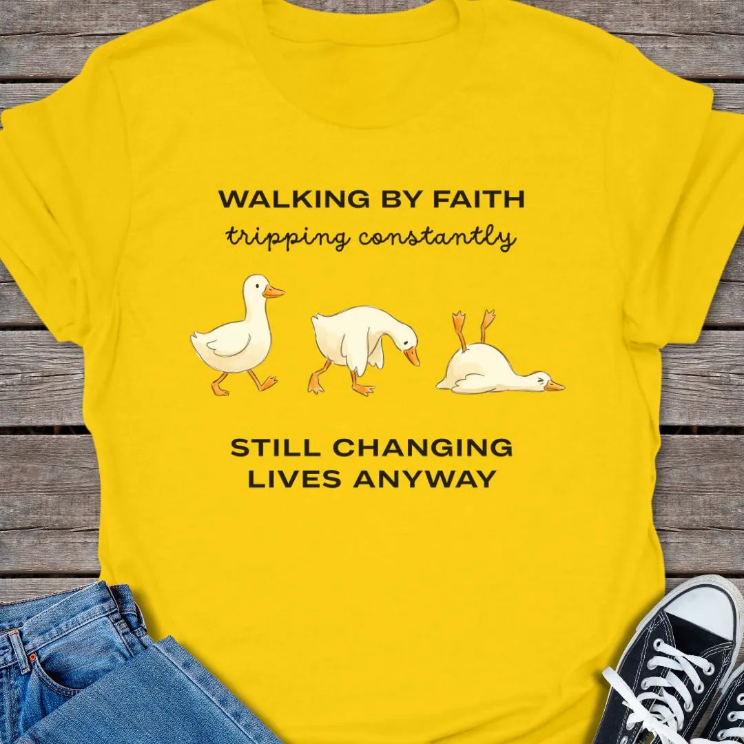 By Faith T-shirt