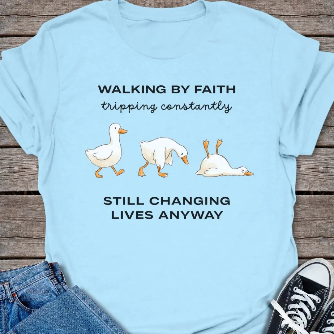 By Faith T-shirt