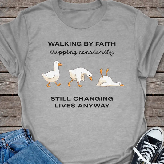 By Faith T-shirt