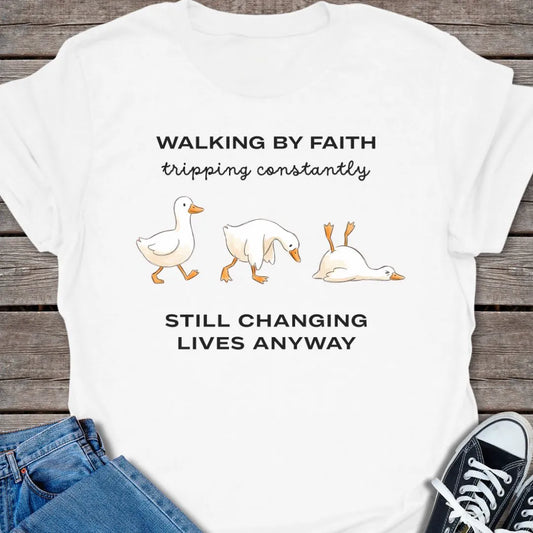 By Faith T-shirt