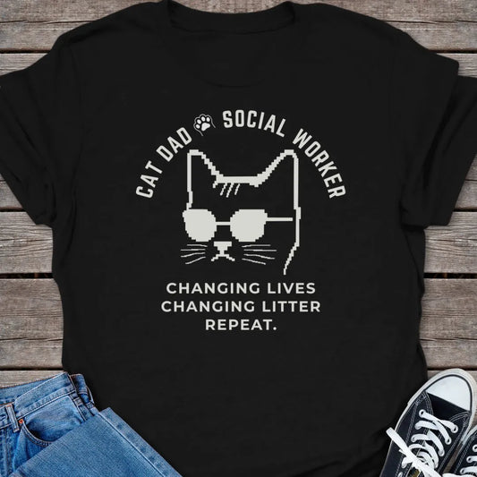 Cat Dad T-shirt