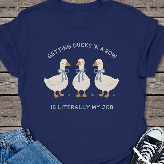 Ducks In Row T-shirt