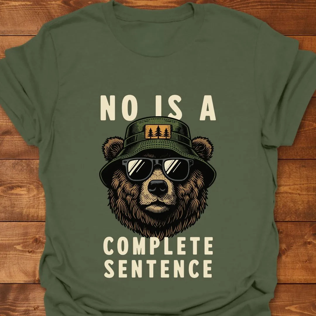 No is Complete T-shirt