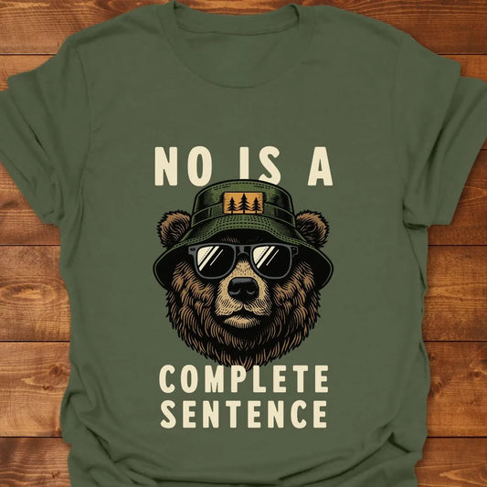 No is Complete T-shirt