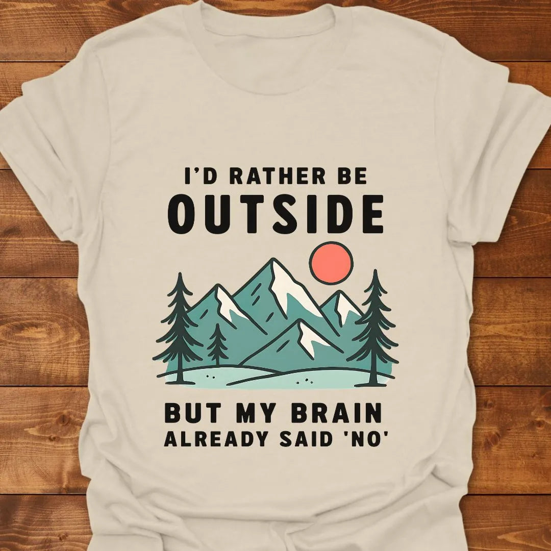 Brain Said No T-shirt