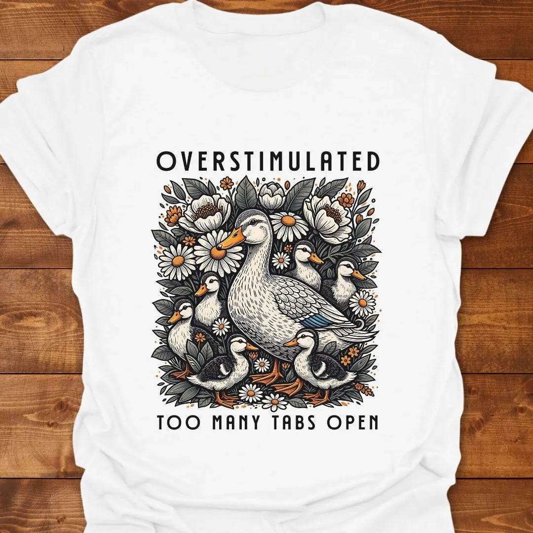 Many Tabs Open T-shirt