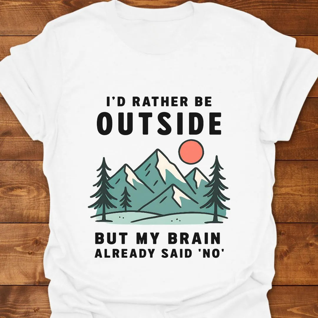 Brain Said No T-shirt